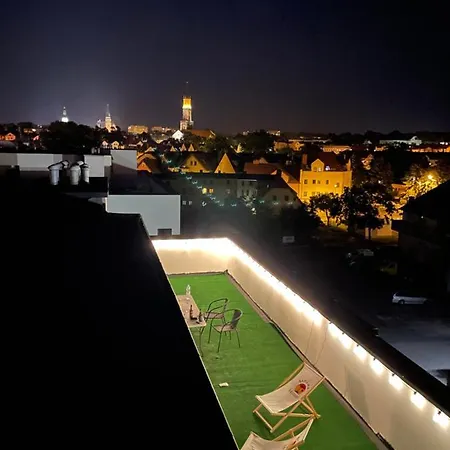 Prestige W Centrum Miasta Z 2 Tarasami I Parkingiem! Apartament